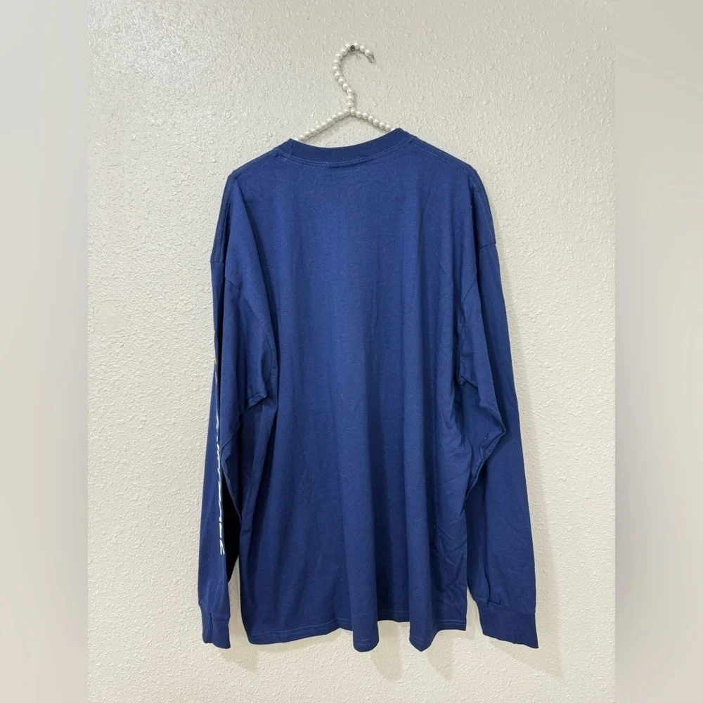 Vintage Nike Basketball Long sleeve Size XL NWT Navy Blue